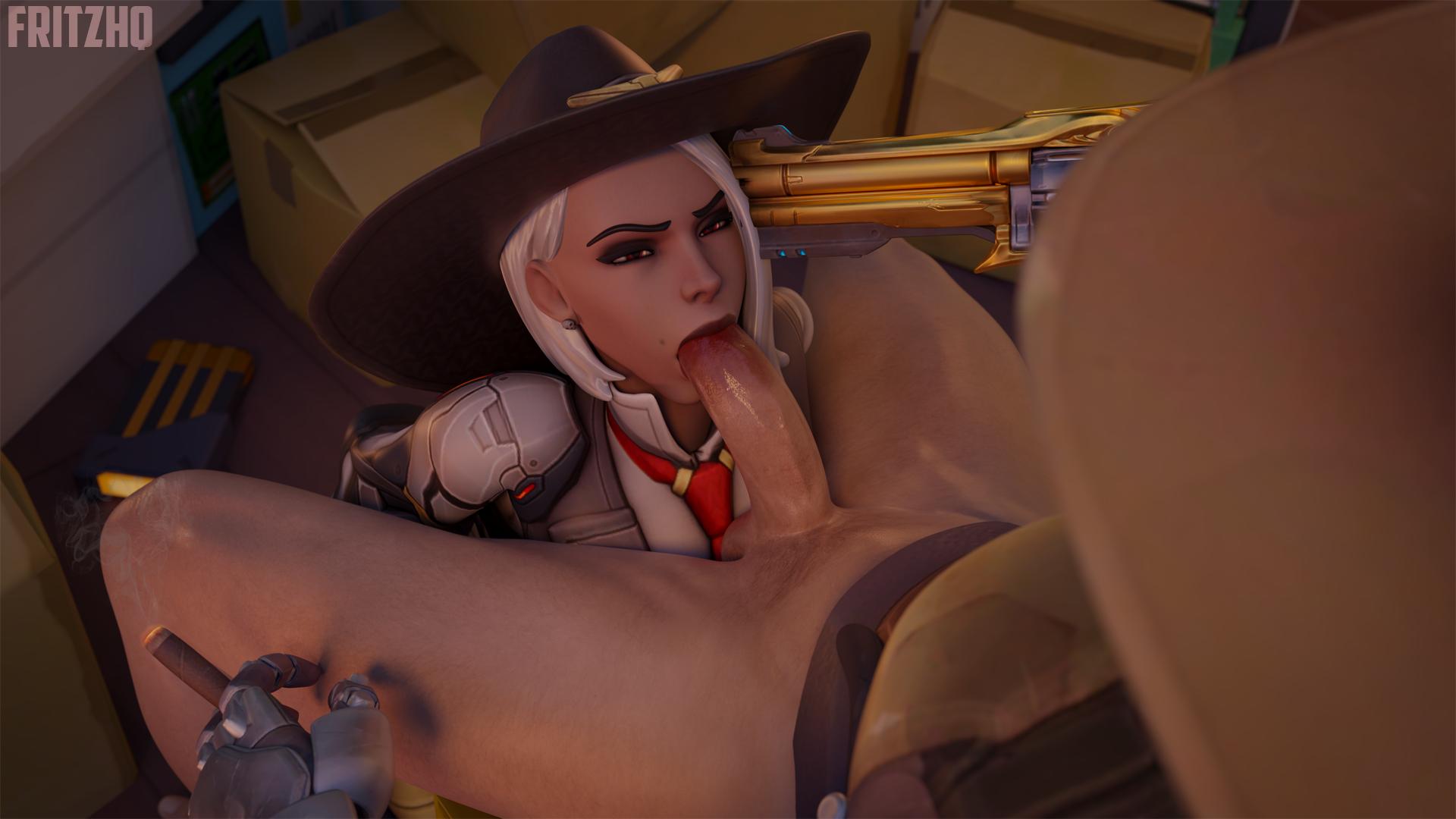 Овервотч Ashe Секс Овервотч Ashe Секс