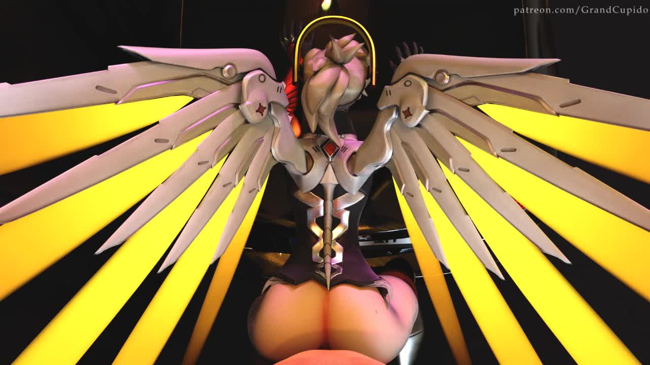 Mercy Taken From Behind Gif OverSexy is all about Sexy heroes - wallpapers,...